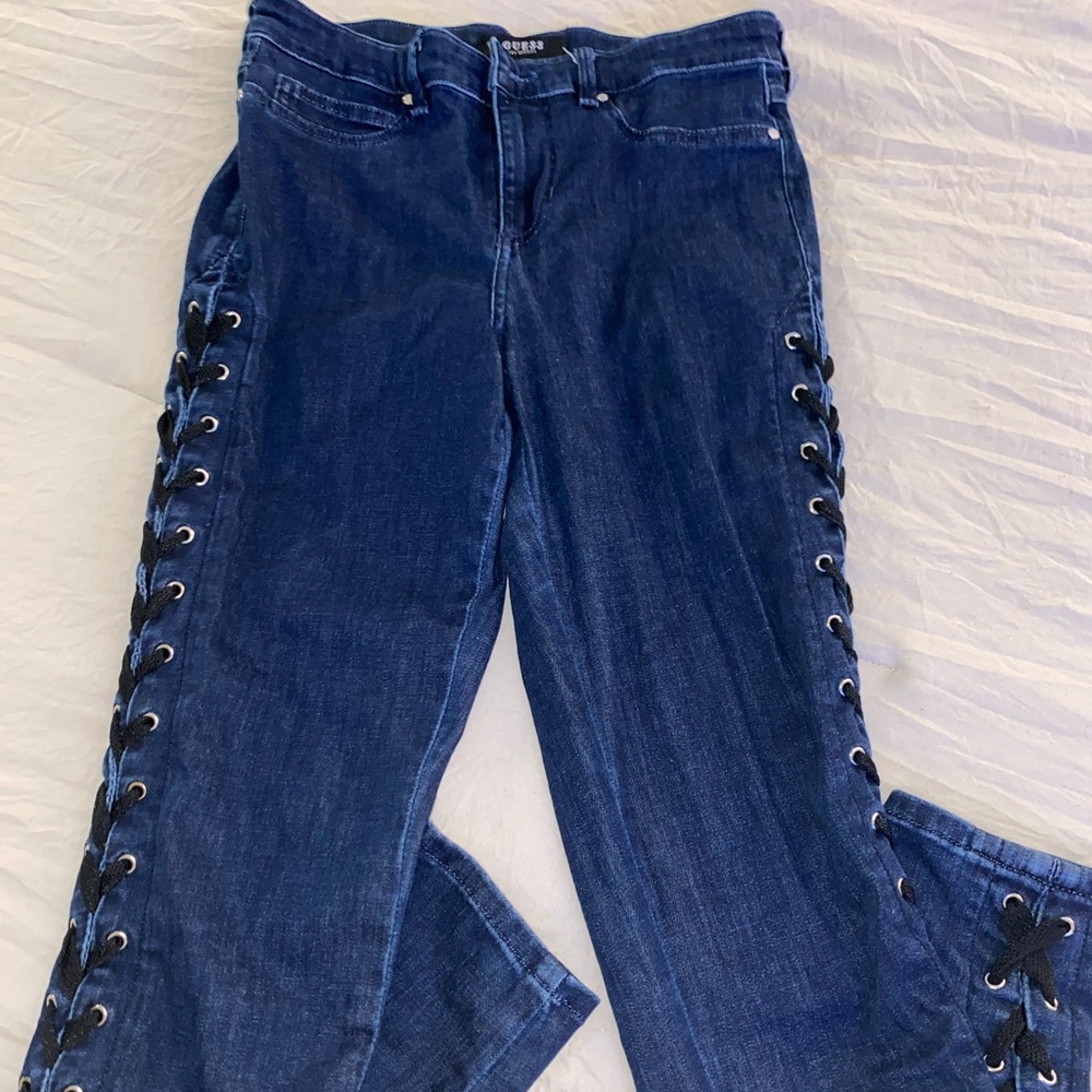 Guess skinny high waist jeans